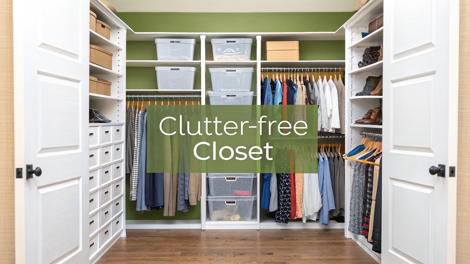 9 Best Closet Organization Ideas for a Clutter-Free Space – MORALVE