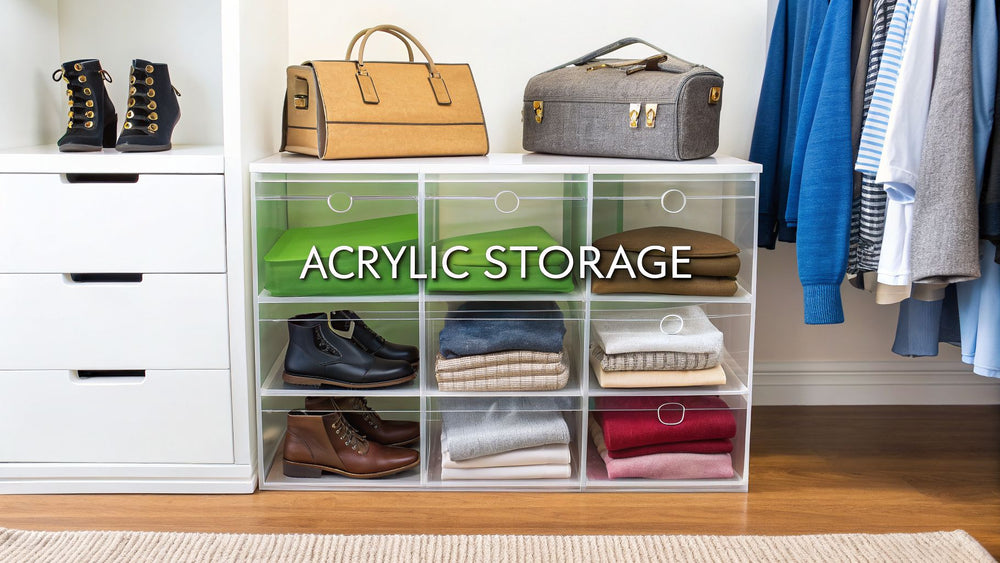 The Ultimate Guide to Acrylic Storage Boxes for Closet Organization ...